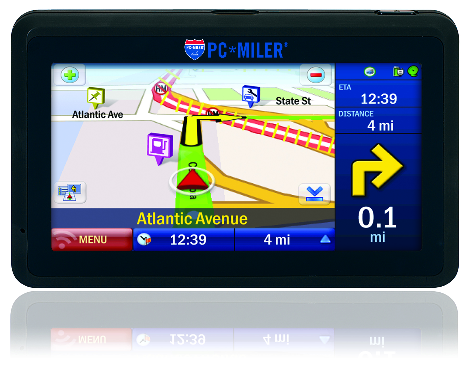 PC Miler Navigator 540 GPS for Truckers